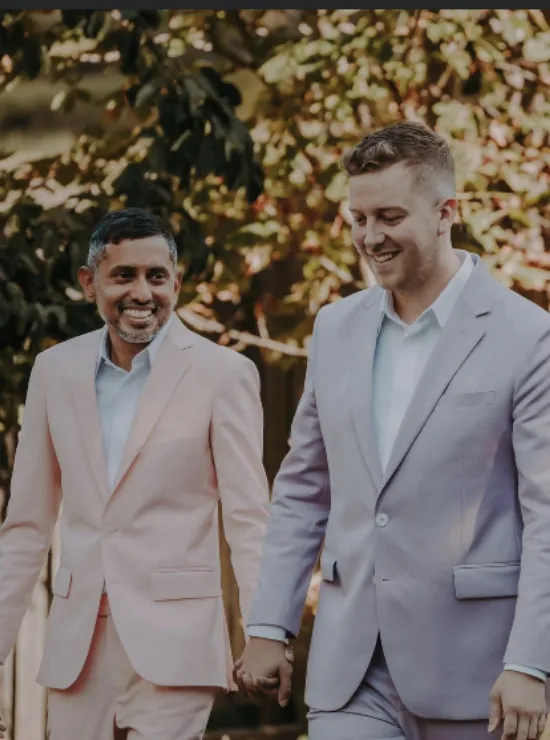 Mohsin & Matthew, Melbourne Wedding Suit